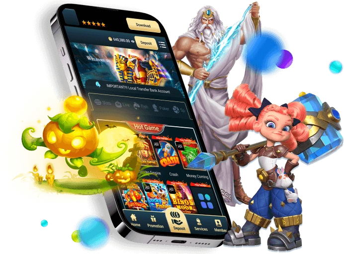 Máy đánh bạc slot với nhiều chủ đề và giải độc đắc